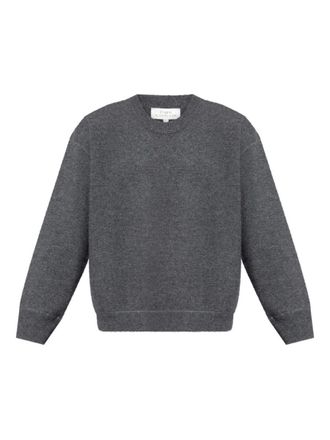 STUDIO NICHOLSON Moray 12Gg Cashmere Double Sweatshirt