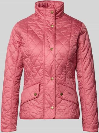 Barbour Regular Fit Steppjacke mit Stehkragen Modell FLYWEIGHT in Altrosa, Gr&ouml;&szlig;e 34