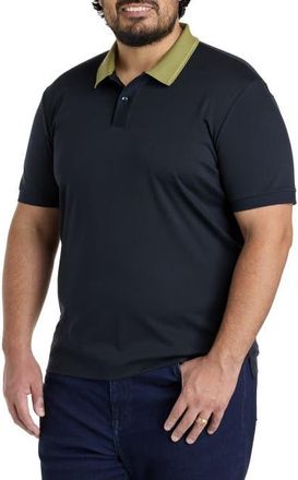 BOSS Big & Tall Phillipson 199 Polo Shirt in Dark Blue at Nordstrom, Size 2X Big