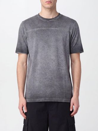 Thom Krom Crew-Neck Short-Sleeved T-Shirt in Viscose Blend