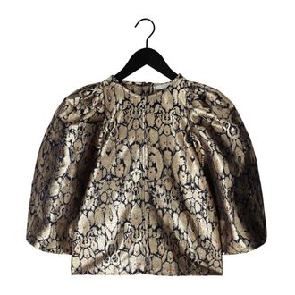 By-Bar Amsterdam Overhemden, Dames, Veelkleurig, M, Dames Blouses Zasu Festive Blouse