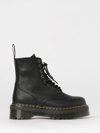 Dr. Martens Anfibi Jadon III in pelle martellata con suola platform