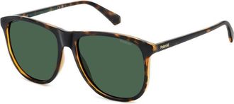 Polaroid Polarized Green Square Mens Sunglasses PLD 4178/S 0086/UC 55
