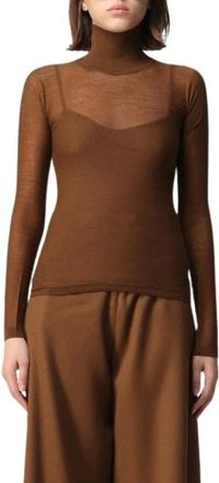 Max Mara Truien & Vesten, Dames, Bruin, S, Coltruien
