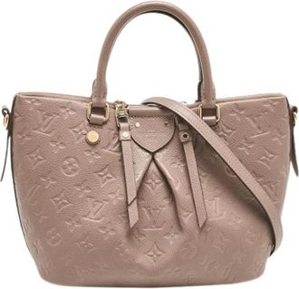 Louis Vuitton Pre-owned Leather Handbag - Dames - Vintage Handtas - Roze - ONE Size - Leer - Vintage