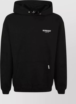 Represent cotton logo hoodie