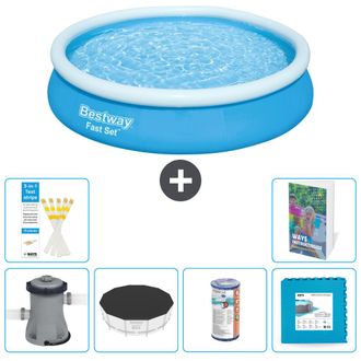 Bestway Piscina Bestway Fast Set Redonda - 366x76 Cm - 7-piezas S254