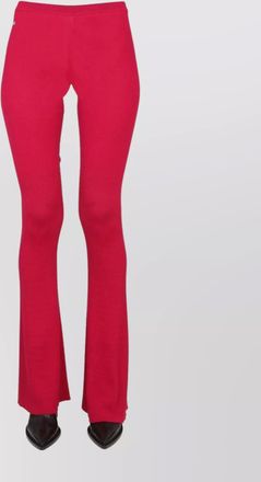 Dsquared2 ribbed flared trousers
