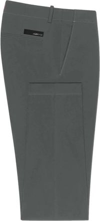Roberto Ricci Design Lichtgewicht Grijze Chino Broek voor de Zomer - Heren - Nette broeken - Grijs - M - Broeken