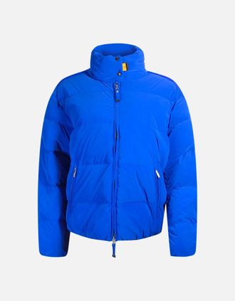 Parajumpers Womens Parajumpers Pia Kos Bright Blue Down Jacket - Size: 10/8