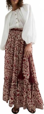 Laurence Bras Long Puffed Sleeves Victory Top In White