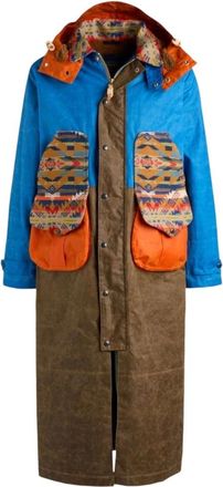 Manifattura Ceccarelli Native Long Jacket - Coats - Hombre - Multicolor - 3XS