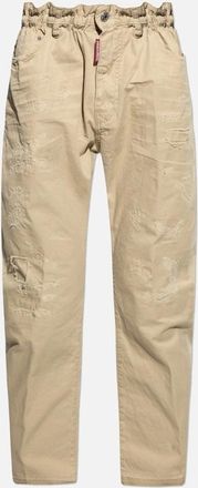 Dsquared2 Mens Dsquared2 Beige Trousers Desert Tan - Size: 36