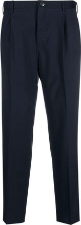 Incotex chino tapered trousers - men - Cotton/Virgin Wool/Modal/Polyester - 54 - Blue