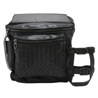 Bottega Veneta Borsa a tracolla in pelle Pre-owned - - Pre-owned - Uomo - Nero - ONE SIZE