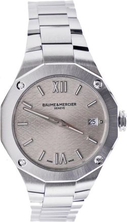 Baume & Mercier Riviera 10614 Quartz Horloge - Dames - Horloges - Grijs - ONE Size - Accessoires