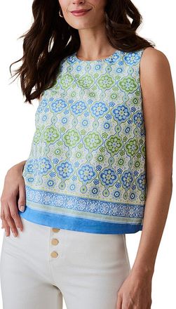 J.McLaughlin J. McLaughlin Norie Linen-Blend Blouse