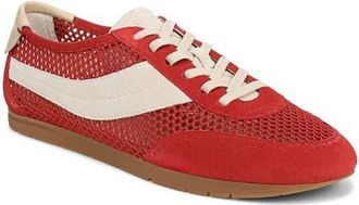 Vince LA Runner Netting Sneaker in Rouge Red at Nordstrom, Size 6.5