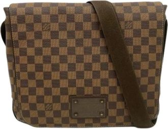 Louis Vuitton Pre-owned Vintage Schoudertas - Dames - Vintage Schoudertas - Bruin - ONE Size - Leer - Vintage