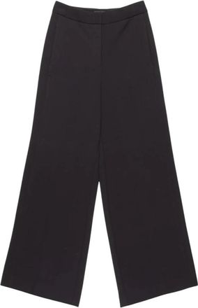 Nenette Eufemia Wijde Broek - Dames - Wijde Broeken - Zwart - S - Broeken