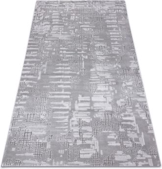 RugsX Rugsx - Alfombra Acr&iacute;lica Dizayn 8840 Gris Claro Grey 80x300 Cm