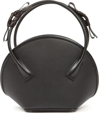 Maison Margiela Kleine Zwarte Fortune Tas - Dames - Handtassen - Zwart - ONE Size - Leer - Tassen