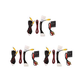 OEM 3 C&aacute;maras De Visi&oacute;n Trasera Para Modelos Demio Hatchback (dj) De 2014 A 2021, Compatibles Con El Cable De La Pantalla Original