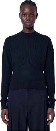 Sportmax Jersey de canal&eacute; - Knitwear - Mujer - Negro - XS