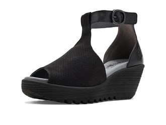 FLY London Lemo442fly Womens Shoes Black : EU 41 (US Womens 10-10.5) M, Suede