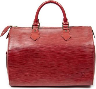 Louis Vuitton Pre-owned Womens Speedy 3 Handbag - Red - One Size