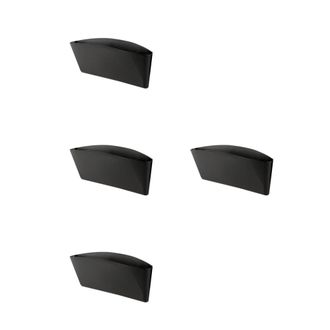 OEM Juego De 4 Organizadores Para Asientos De Coche, Color Negro, Resistente Y Pr&aacute;ctico