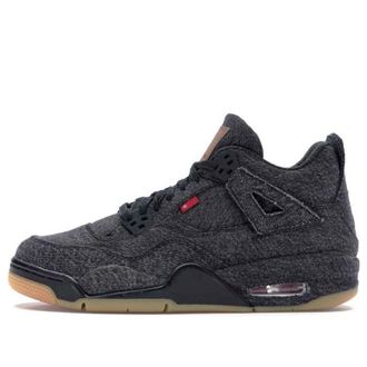Air Jordan (BG) Air Jordan 4 x Levis Black AQ9103-001-R
