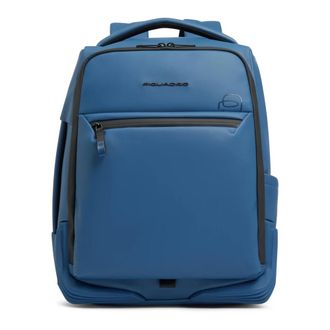 Piquadro Water resistant travel laptop backpack 15-6 - male - Piquadro - Backpacks - Blue - ONE SIZE - Bags