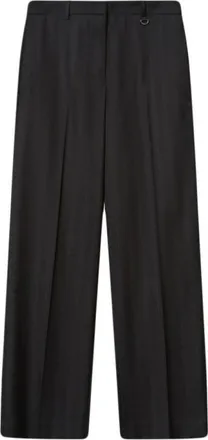 Isabel Marant Broeken, Dames, Grijs, S, Wol, Noanda Broek