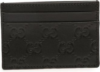 Gucci Pre-owned Wallets, female, Black, Size: ONE SIZE Pre-owned Card Holder