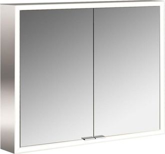 Emco Emco - Prime Armario Con Espejo Iluminado, 800 Mm, 2 Puertas, Con