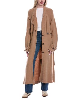 Free People Wtf Trespass Wool-Blend Maxi Cardigan
