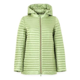 Save The Duck Alima Hooded Coat - Dames - Jassen - Groen - Maat: XL