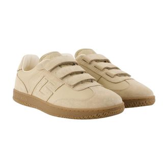 Balmain Mens Sneaker Beige Calfskin