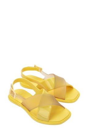 Melissa Cleo Slingback Sandal in Yellow at Nordstrom, Size 10
