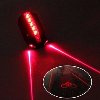 OEM Luces Traseras L&aacute;ser De L&iacute;nea Paralela, Luces De Advertencia, L&aacute;seres Para Bicicletas, Proyecci&oacute;n De Luz Trasera