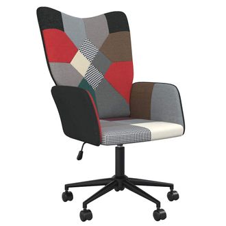 Les Tendances Les Tendances - Silla De Relax De Tela Patchwork Vidaxl