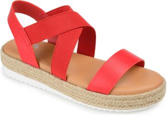 Journee Collection Women & apos;s Caroline Espadrille Sandals