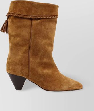 Isabel Marant suede draped boots
