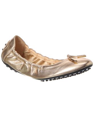 Tod's TodS Leather Ballerina Flat