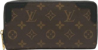 Louis Vuitton Brown Coated/Waterproof Canvas Zippy Retiro Long Wallet (Authentic Pre-Loved)