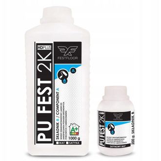 OEM Festfloor Pu Fest 2k Barniz De Poliuretano 1,2 Kg Mate