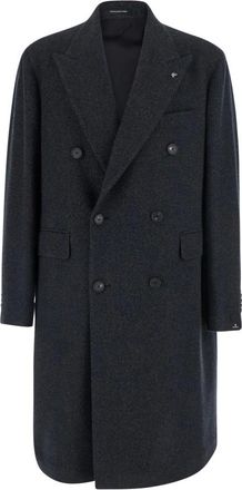 Tagliatore Jassen, Heren, Grijs, 2Xl, Double-Breasted Coats