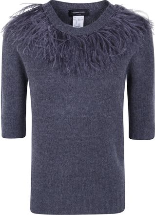 Fabiana Filippi Short Sleeve Sweater
