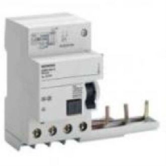 SIEMENS Bloque Diferencial Siemens De 4 Polos 63a 500ma Para La Serie 5sy 5sm27458